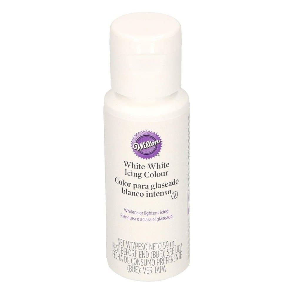 White White Wilton Icing Color 59ml