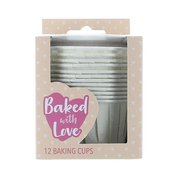 Ivory Baking Cups 12st