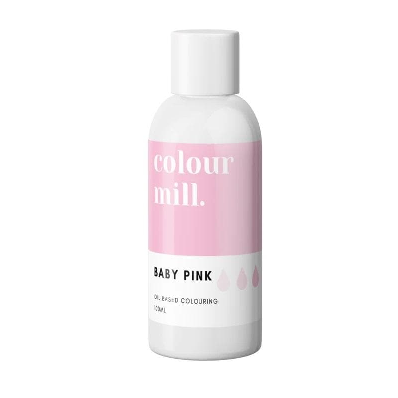 Baby Pink 100ml Oljebaserad Ätbar Färg Colour Mill