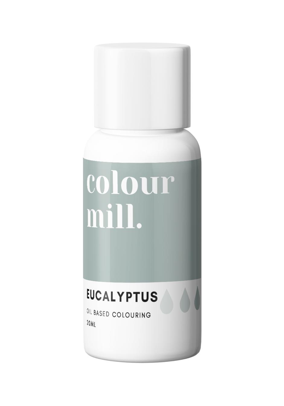 Eucalyptus 20ml Oljebaserad Ätbar Färg Colour Mill
