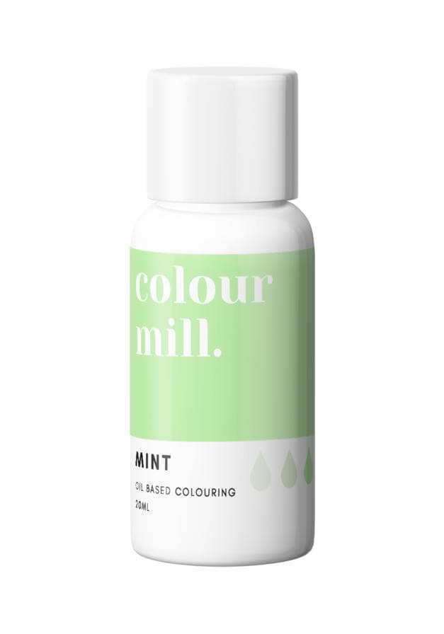 Mint 20ml Oljebaserad Ätbar Färg Colour Mill