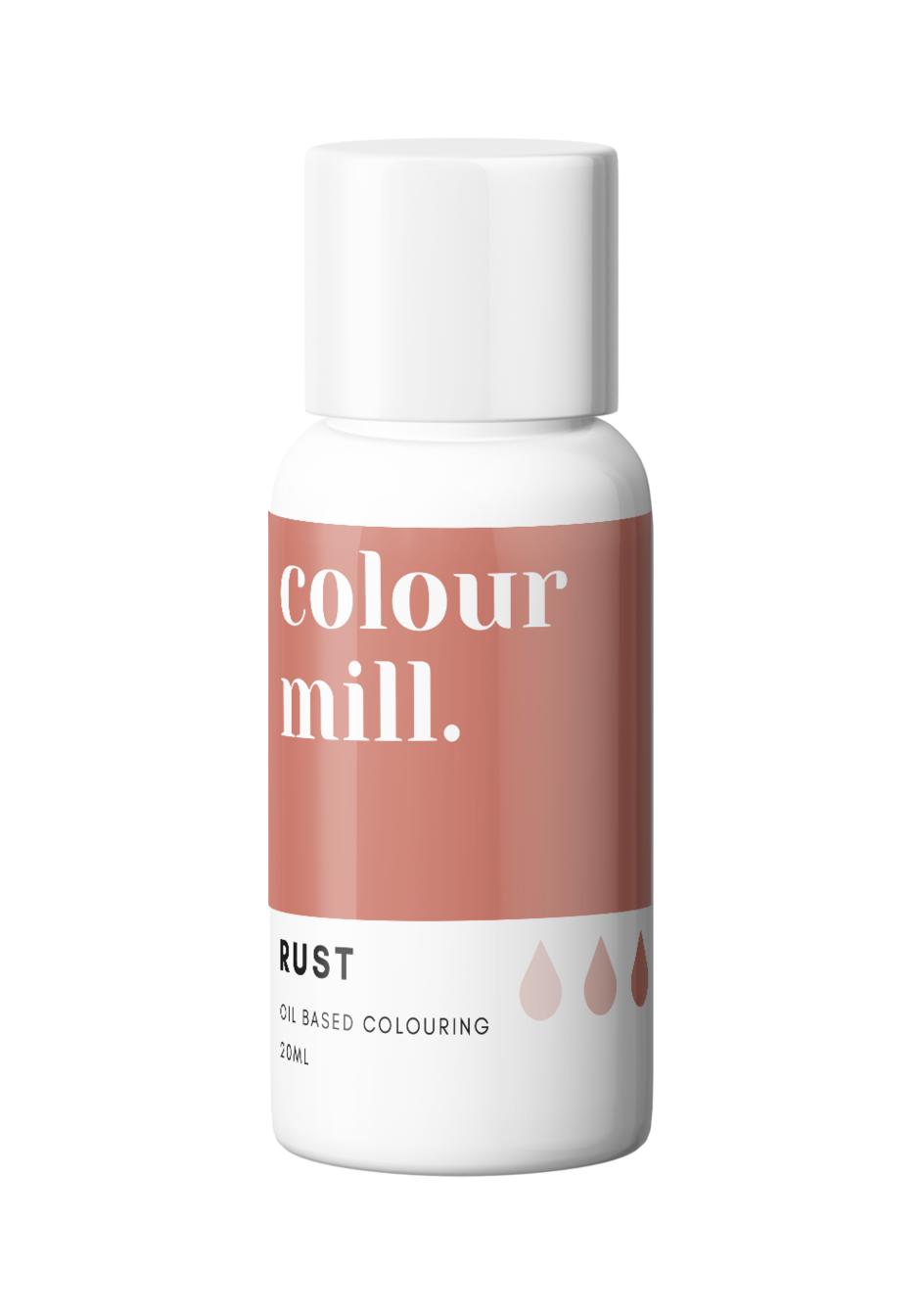Rust 20ml Oljebaserad Ätbar Färg Colour Mill