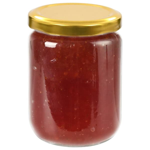 Honungsburkar - Living Syltburkar i glas med guldfärgade lock 48 st 230 ml