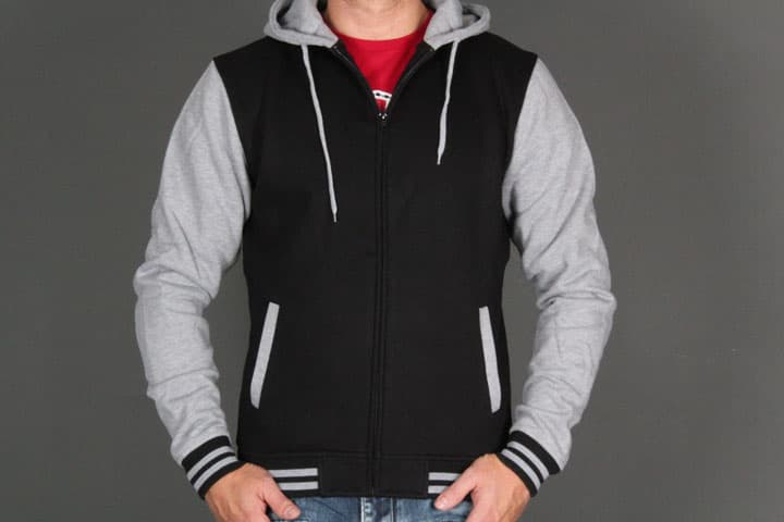 2-Tone Zip Hoody TB287