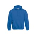Miniatyrbillede 1 af 2: B&C sweatshirt/hoodie med hætte med almindelig hætte til børn/børn