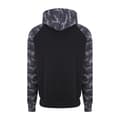 Miniatyrbilde 2 av 2: Awdis Just Hoods Adults Unisex Two Tone Hooded Baseball Sweatshirt/Hoodie