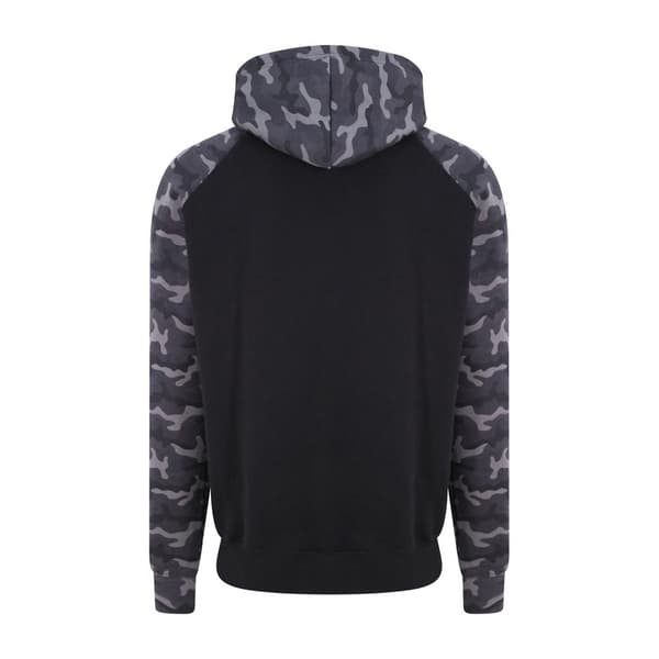 Awdis Just Hoods Adults Unisex Two Tone Hooded Baseball Sweatshirt/Hoodie