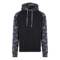 Miniatyrbilde 1 av 2: Awdis Just Hoods Adults Unisex Two Tone Hooded Baseball Sweatshirt/Hoodie