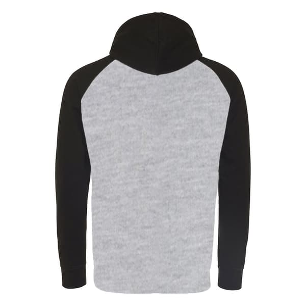 Awdis Just Hoods Adults Unisex Two Tone Hooded Baseball Sweatshirt/Hoodie