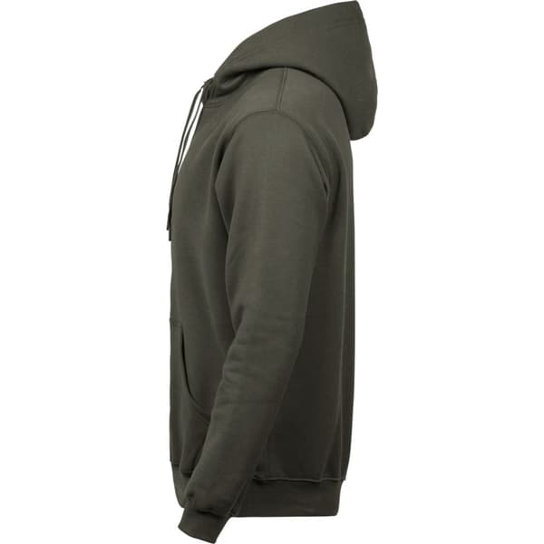 Tee Jays Sweatshirt med huva i bomullsblandning för män