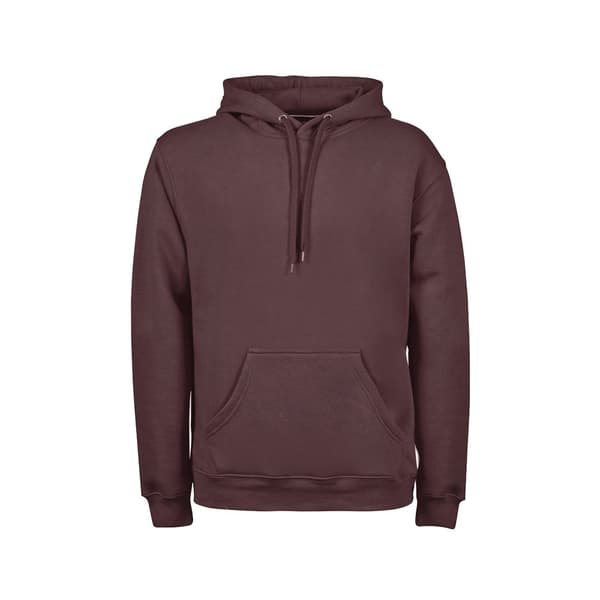 Tee Jays Sweatshirt med huva i bomullsblandning för män