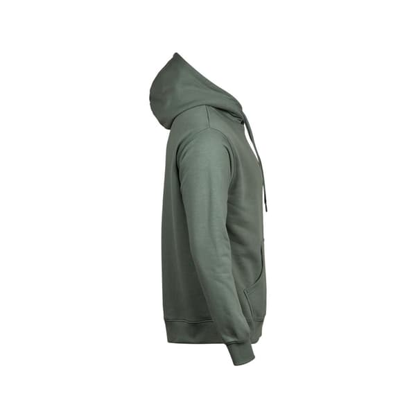 Tee Jays Sweatshirt med huva i bomullsblandning för män