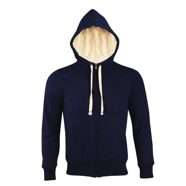 SOLS Sherpa Unisex Zip-Up Hooded Sweatshirt / Hoodie