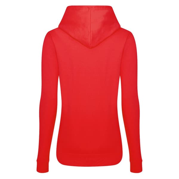 Awdis Just Hoods hættetrøje til kvinder/damer med Girlie College-pullover til kvinder/damer