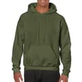 Miniatyrbild 3 av 3: Gildan Heavy Blend vuxen Unisex Hooded Sweatshirt / Hoodie med huva