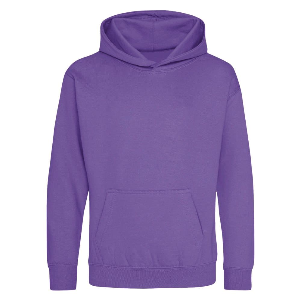 Awdis Unisex-huvtröja med huva för barn / Hoodie / Skolkläder