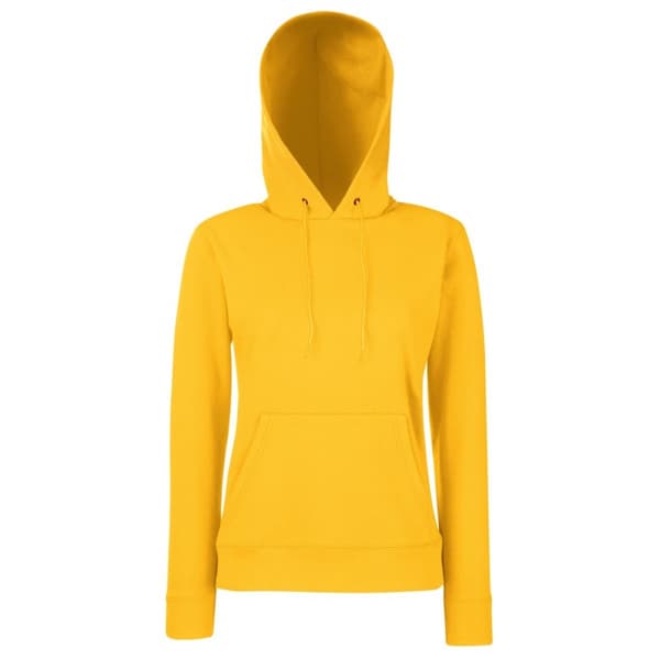 Fruit Of The Loom Ladies Lady Fit Hooded Sweatshirt / Hoodie