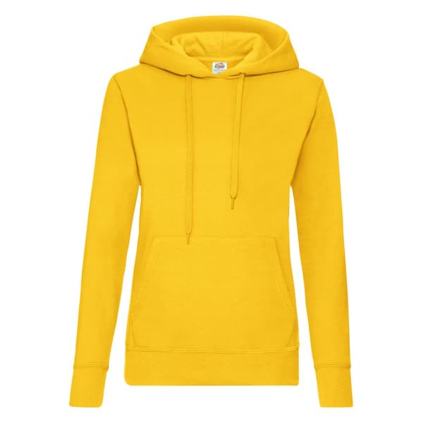 Fruit of the Loom Ladies Lady Fit Hooded Sweatshirt / Hoodie med huva