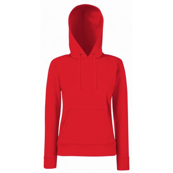 Fruit of the Loom Ladies Lady Fit Hooded Sweatshirt / Hoodie med huva