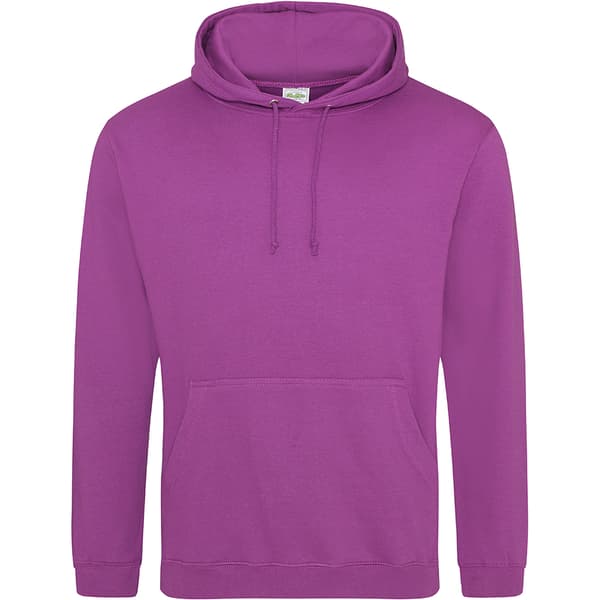 Awdis Unisex College Hooded Sweatshirt / Hoodie med huva