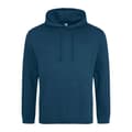 Miniatyrbillede 1 af 2: Awdis Unisex college sweatshirt med hætte / hættetrøje