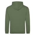 Miniatyrbild 2 av 2: Awdis Unisex College Hooded Sweatshirt / Hoodie med huva