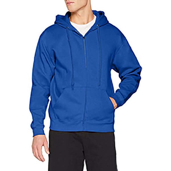 Fruit Of The Loom Mens Premium 70/30 Hooded Zip-Up Sweatshirt / Hoodie