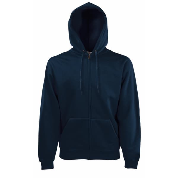 Fruit of the Loom Herre Premium 70/30 hættetrøje med lynlås til mænd / hættetrøje