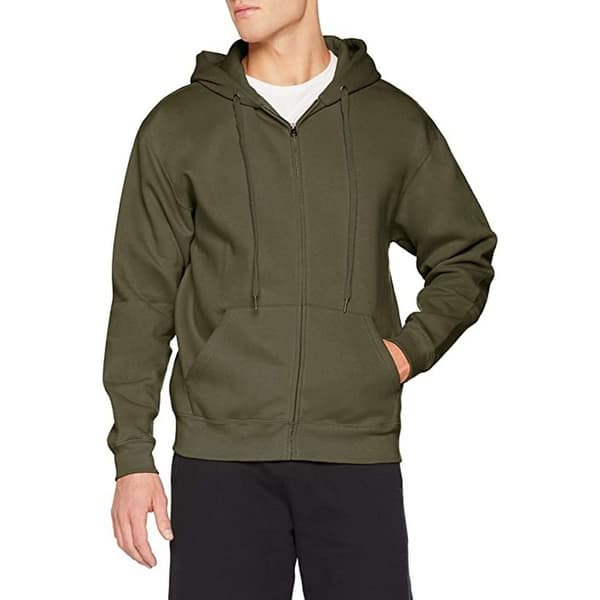 Fruit Of The Loom Mens Premium 70/30 Hooded Zip-Up Sweatshirt / Hoodie