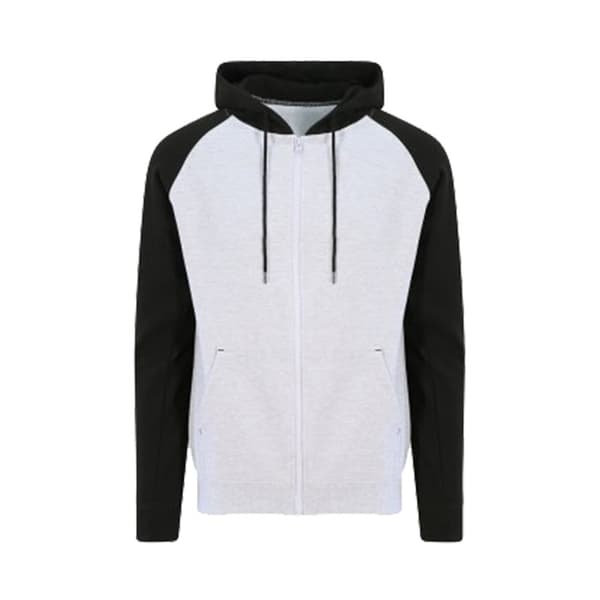 AWDis Just Hoods Baseball Zoodie för män
