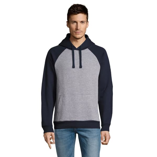 SOLS Unisex Seattle Contrast Raglan Hoodie