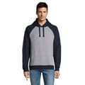 Miniatyrbilde 2 av 2: SOLS Unisex Seattle Contrast Raglan Hoodie