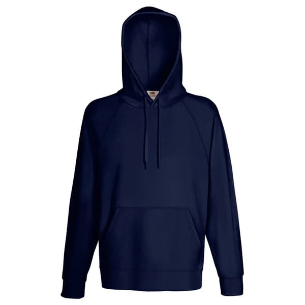 Fruit Of The Loom Mens Lightweight Hooded Sweatshirt / Hoodie (240 GSM)