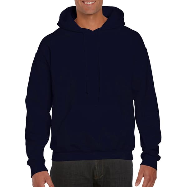 Gildan Heavyweight DryBlend Adult Unisex Hooded Sweatshirt Top / Hoodie (13 Colours)