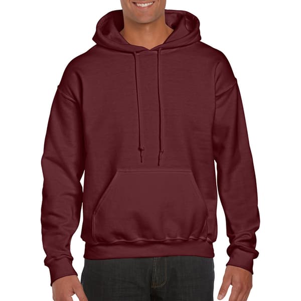 Gildan Heavyweight DryBlend Adult Unisex Hooded Sweatshirt Top / Hoodie (13 Colours)