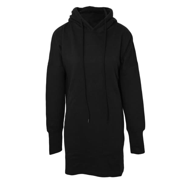 Mantis Hoodie klänning för kvinnor och damer Black S