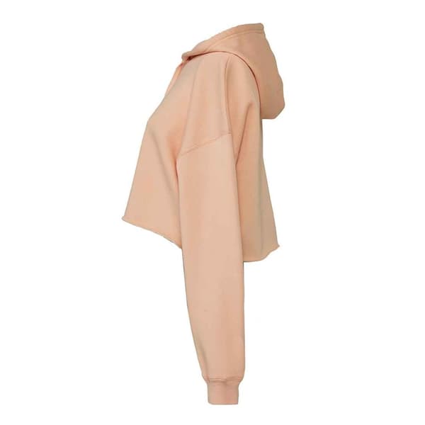 Bella + Canvas Ladies Cropped Hoodie