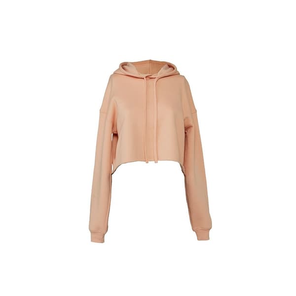 Bella + Canvas Ladies Cropped Hoodie