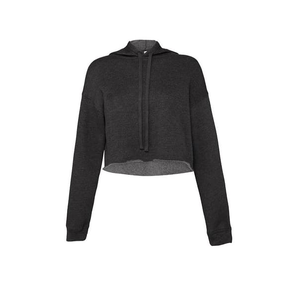 Bella + Canvas Ladies Cropped Hoodie