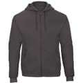Miniatyrbilde 1 av 2: B&C Adults Unisex ID.205 50/50 Full Zip Hooded Sweatshirt