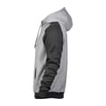 Pikkukuva 3 / 4: Tee Jays Mens Two Tone Raglan Hooded Sweatshirt