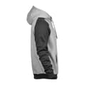 Pikkukuva 4 / 4: Tee Jays Mens Two Tone Raglan Hooded Sweatshirt