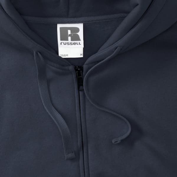 Russell Mens Authentic Full Zip Hooded Sweatshirt / Hoodie med hel dragkedja