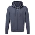 Miniatyrbild 1 av 5: Russell Mens Authentic Full Zip Hooded Sweatshirt / Hoodie med hel dragkedja
