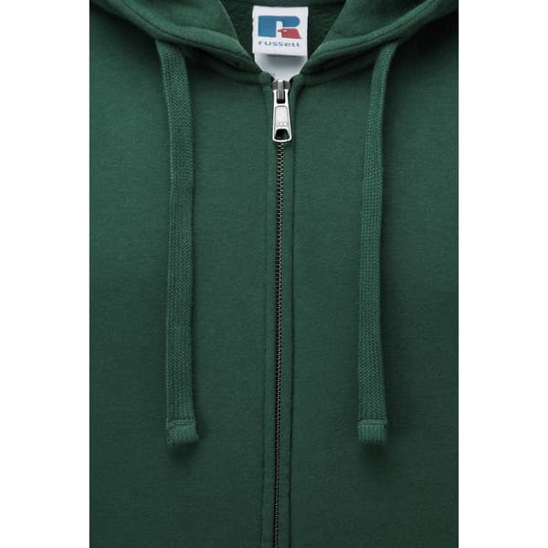 Russell Mens Authentic Full Zip Hooded Sweatshirt / Hoodie med hel dragkedja