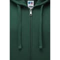 Miniatyrbild 3 av 4: Russell Mens Authentic Full Zip Hooded Sweatshirt / Hoodie med hel dragkedja