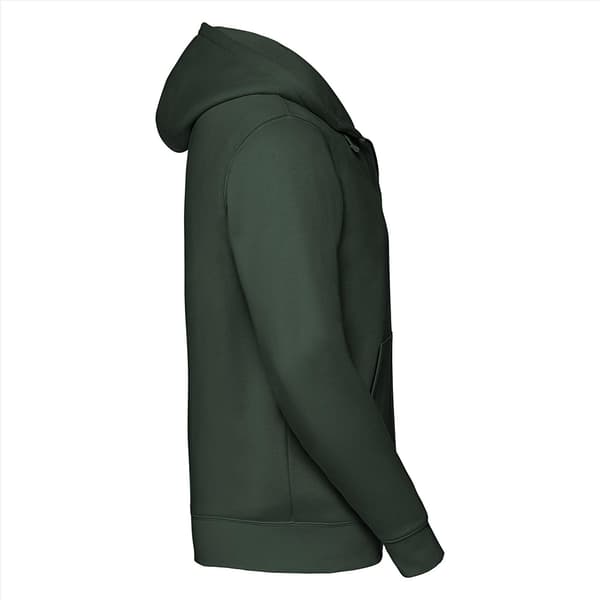 Russell Mens Authentic Full Zip Hooded Sweatshirt / Hoodie med hel dragkedja