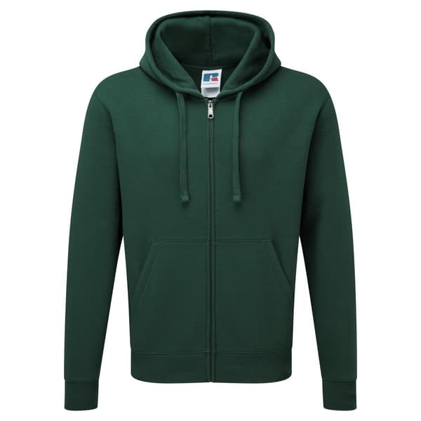 Russell Mens Authentic Full Zip Hooded Sweatshirt / Hoodie med hel dragkedja