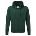 Miniatyrbild 1 av 4: Russell Mens Authentic Full Zip Hooded Sweatshirt / Hoodie med hel dragkedja
