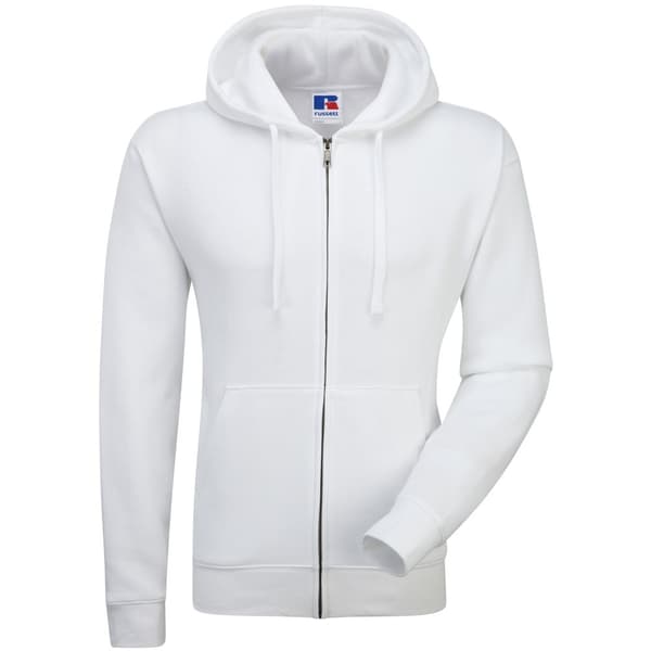Russell Mens Authentic Full Zip Hooded Sweatshirt / Hoodie med hel dragkedja